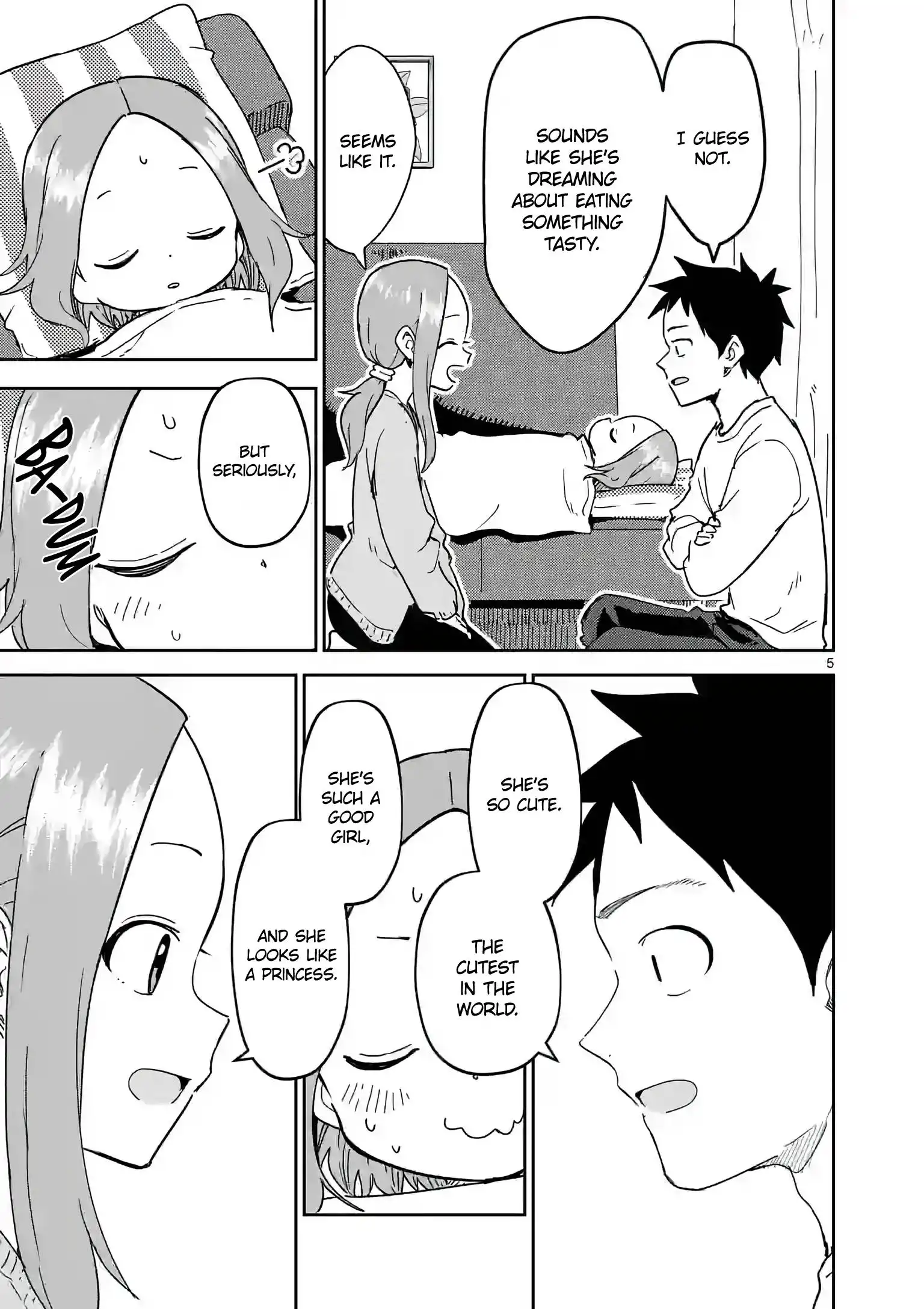 Karakai Jouzu no (Moto) Takagi-san Chapter 262 5